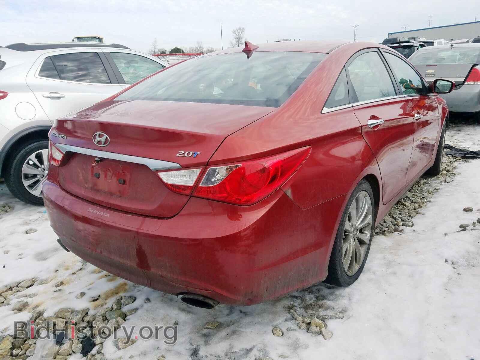 2012 HYUNDAI SONATA - VIN: 5NPEC4AB9CH411442 - Фото 4