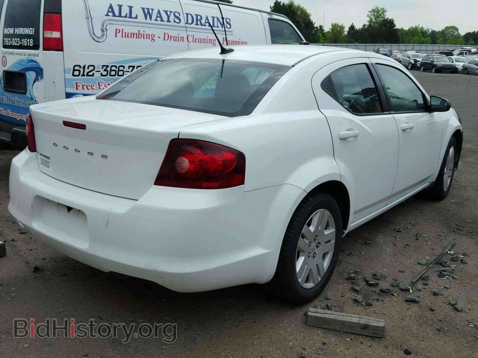 2013 DODGE AVENGER - VIN: 1C3CDZAB0DN503062 - Фото 4