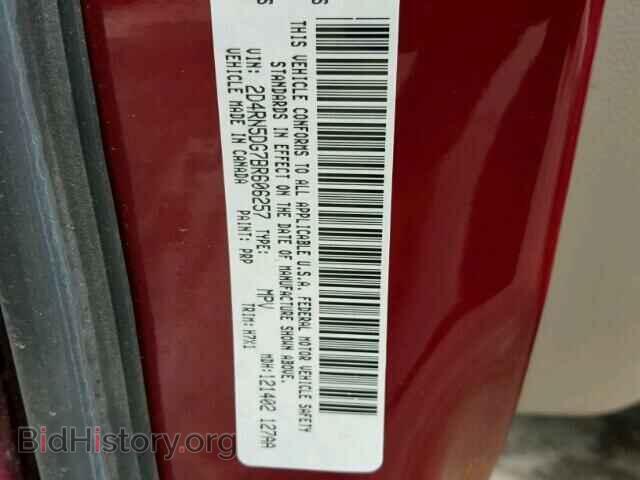 2011 DODGE CARAVAN - VIN: 2D4RN5DG7BR606257 - Фото 10