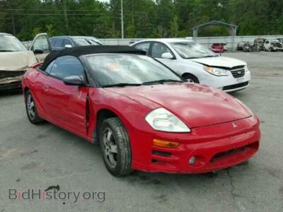 2003 Mitsubishi ECLIPSE Eclipse SP, красный — VIN 4A3AE45G93E136912, Copart