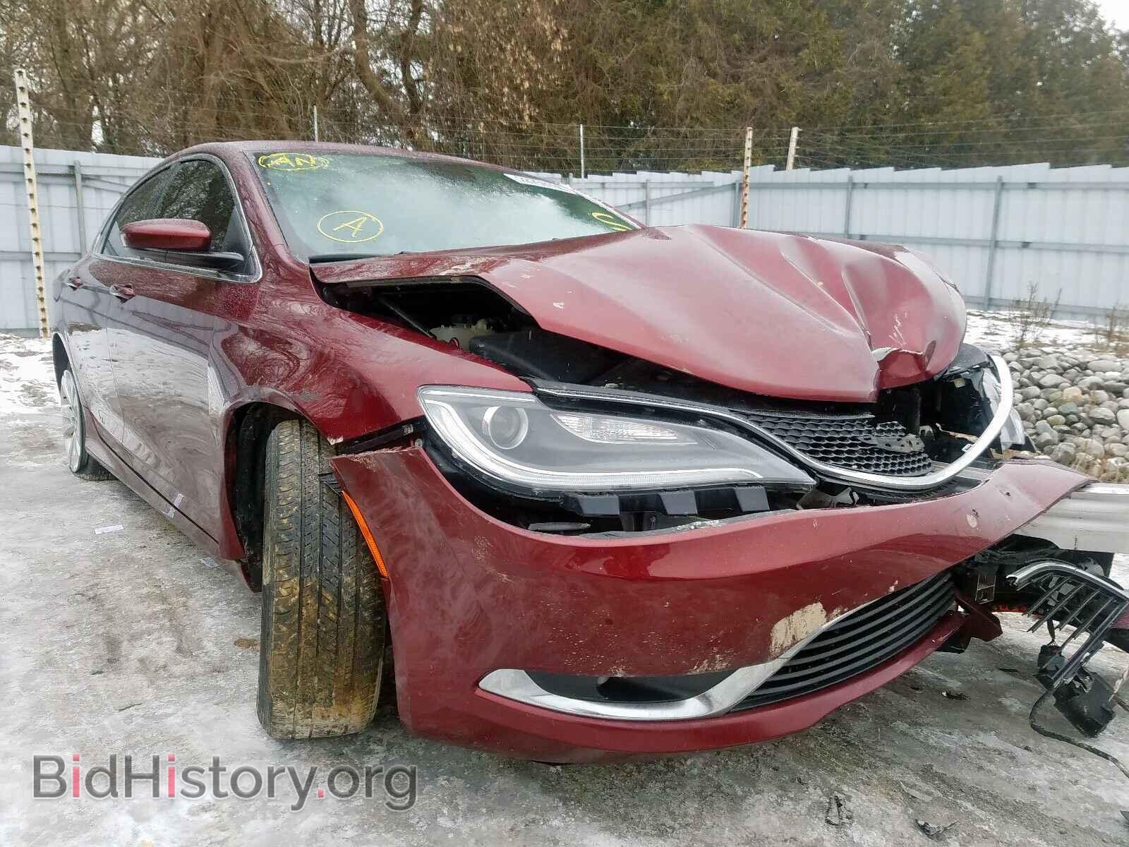 Photo 1C3CCCAB6GN192936 - CHRYSLER 200 2016