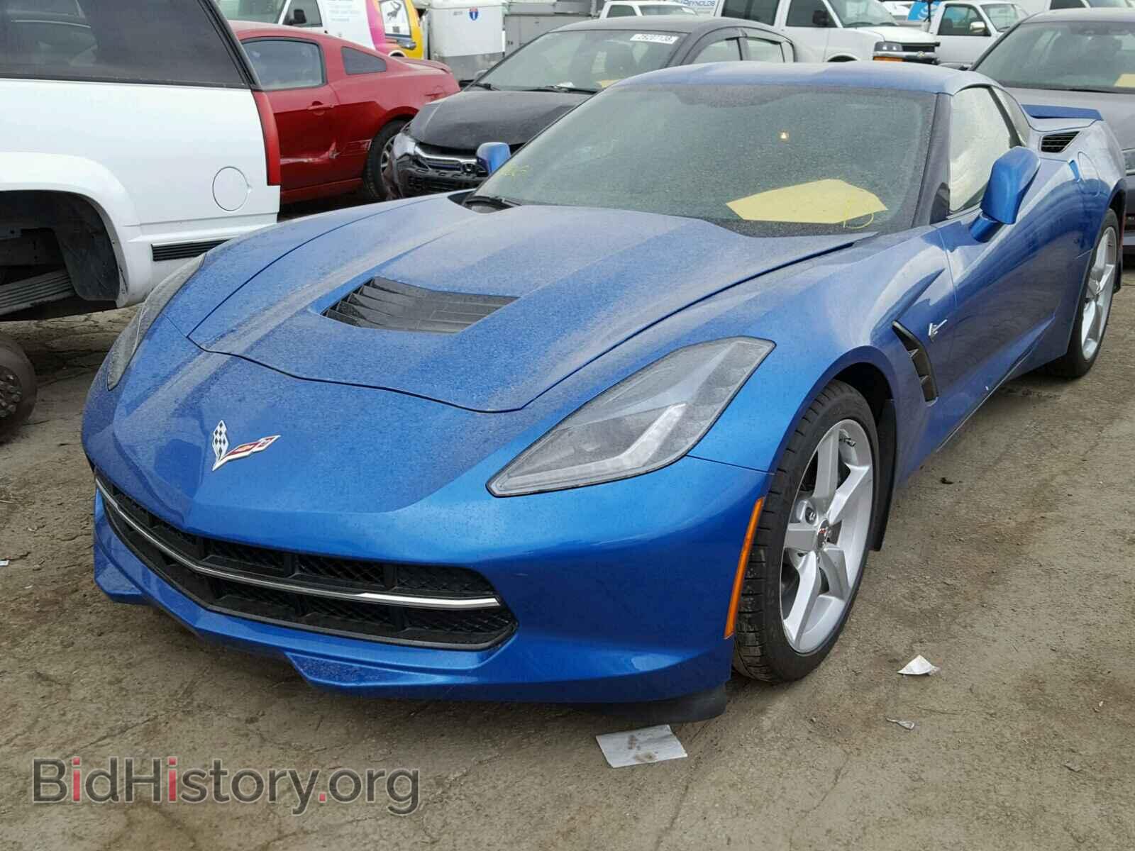 2014 CHEVROLET CORVETTE - VIN: 1G1YD2D75E5120728 - Фото 2