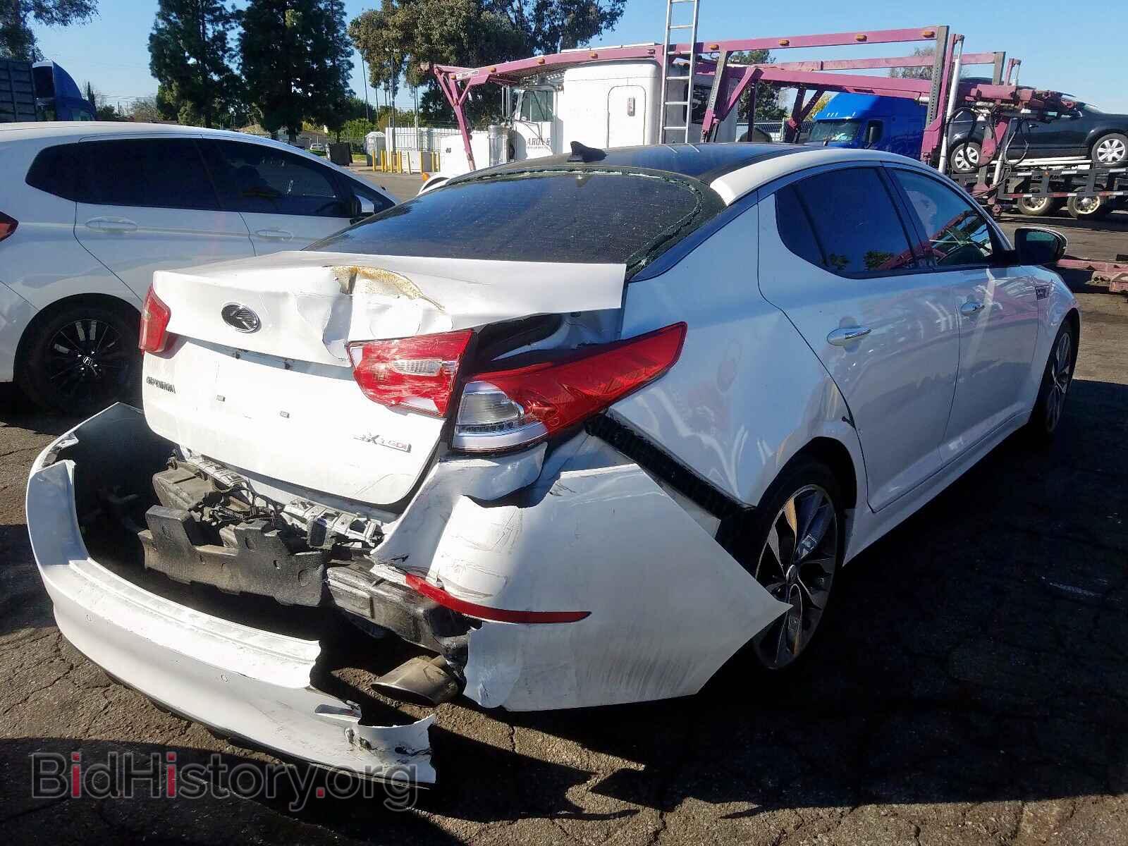 2015 KIA OPTIMA - VIN: 5XXGR4A69FG516847 - Фото 4