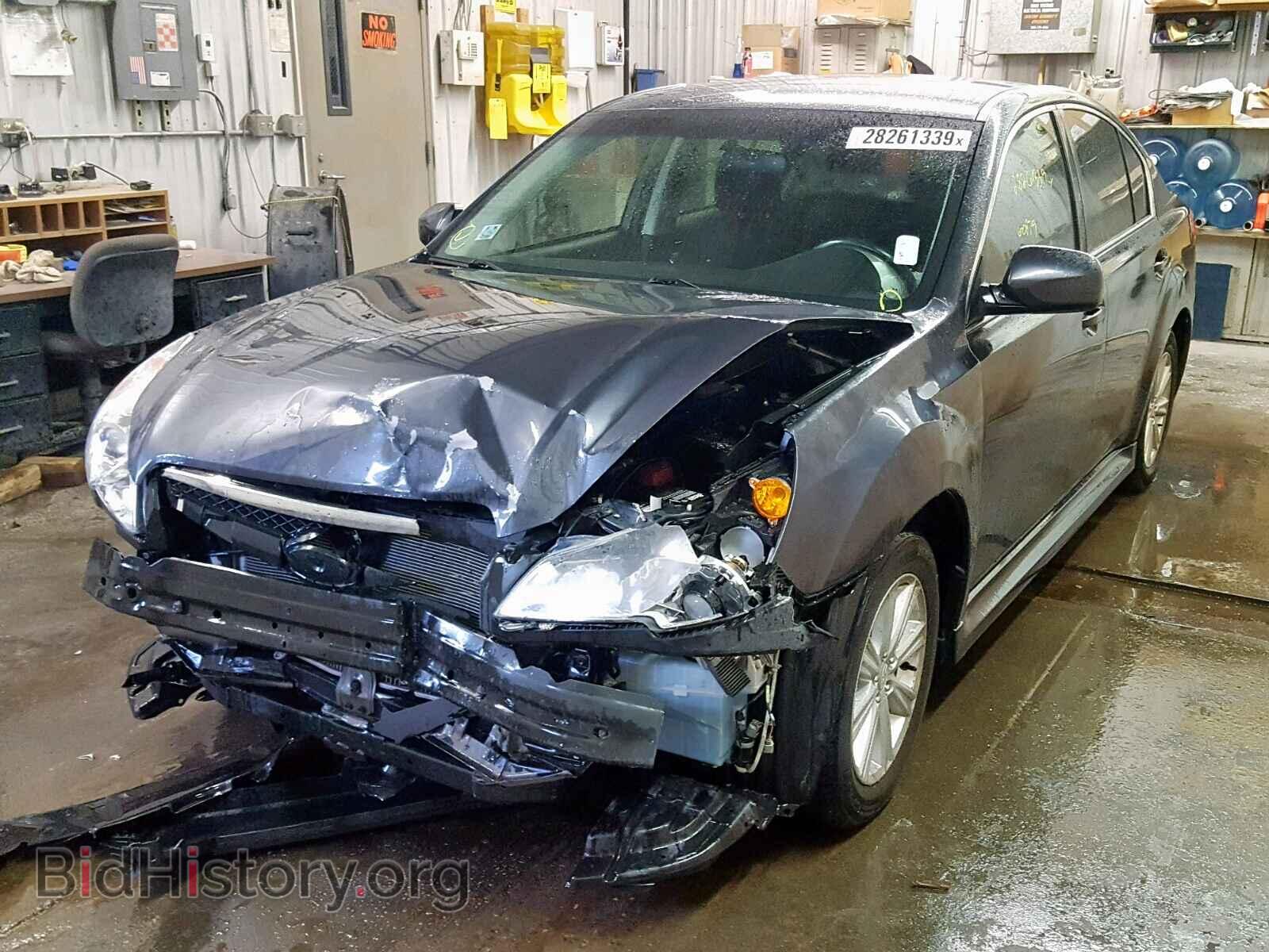 2012 SUBARU LEGACY - VIN: 4S3BMAC67C1015709 - Фото 2