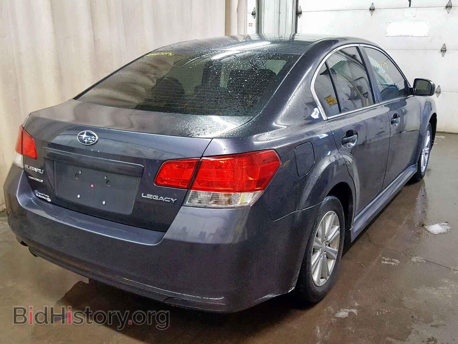 2012 SUBARU LEGACY - VIN: 4S3BMAC67C1015709 - Фото 4