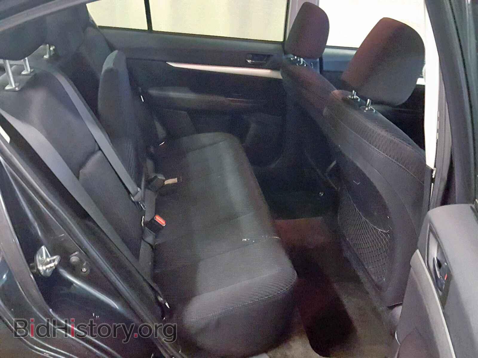 2012 SUBARU LEGACY - VIN: 4S3BMAC67C1015709 - Фото 6