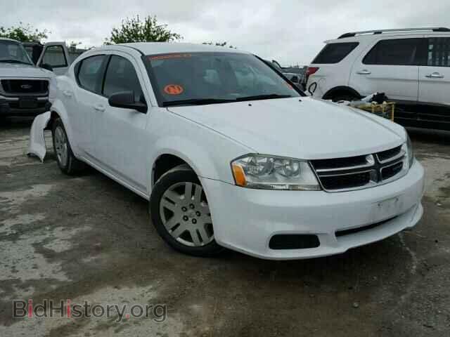 Фотография 1C3CDZAG2DN756198 - DODGE AVENGER 2013
