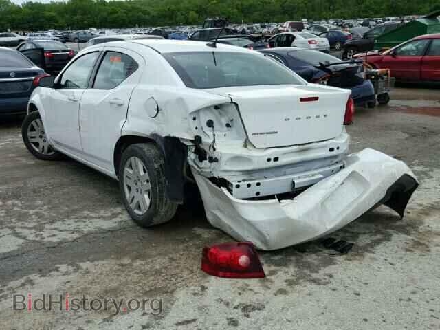 2013 DODGE AVENGER - VIN: 1C3CDZAG2DN756198 - Фото 3