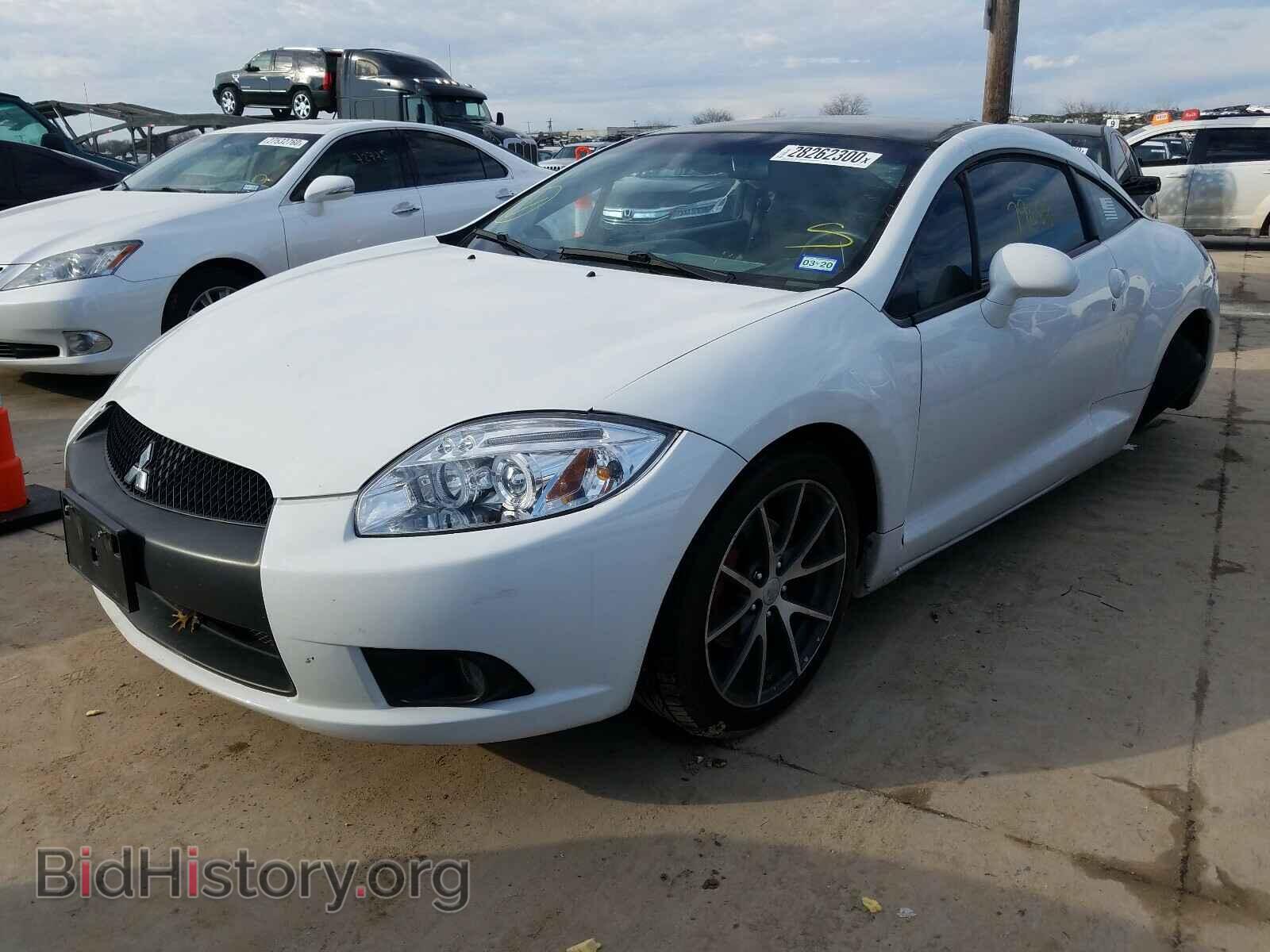 2012 MITSUBISHI ECLIPSE - VIN: 4A31K5DF3CE005143 - Фото 2