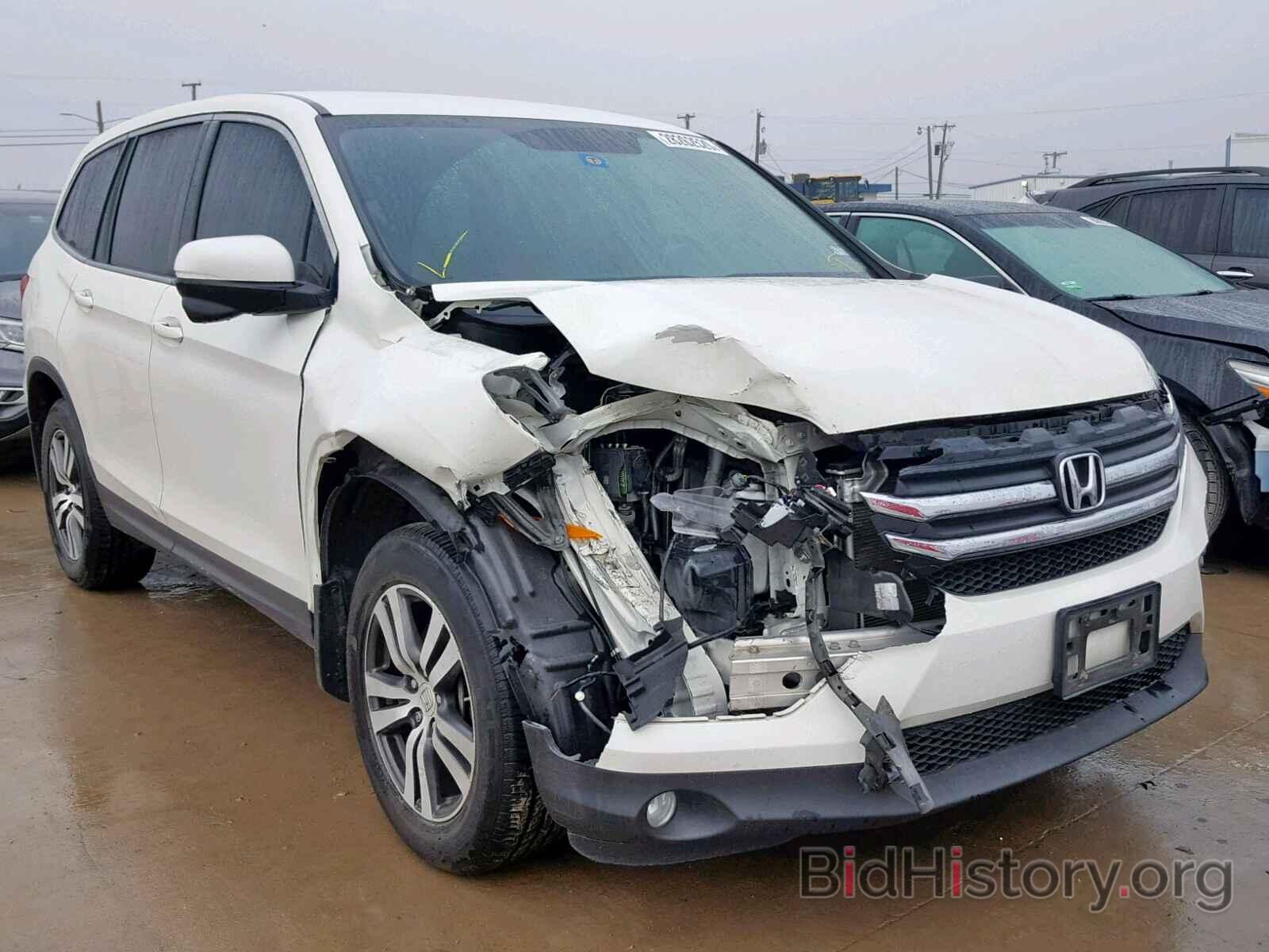 Фотография 5FNYF5H36GB020844 - HONDA PILOT EX 2016