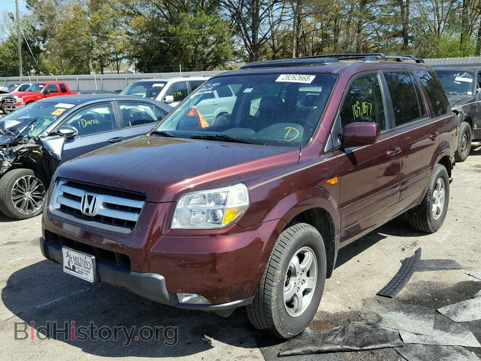 2008 HONDA PILOT - VIN: 5FNYF28788B003644 - Фото 2