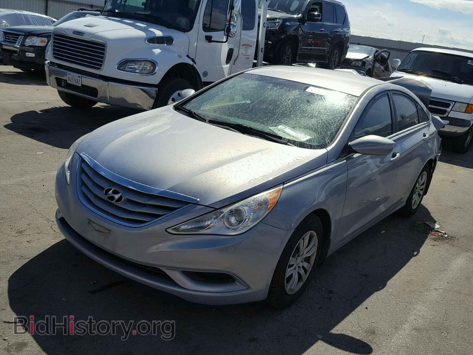 2012 HYUNDAI SONATA - VIN: 5NPEB4AC0CH338506 - Фото 2