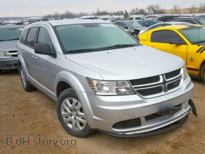 2014 Dodge JOURNEY SE, silver — VIN , Copart