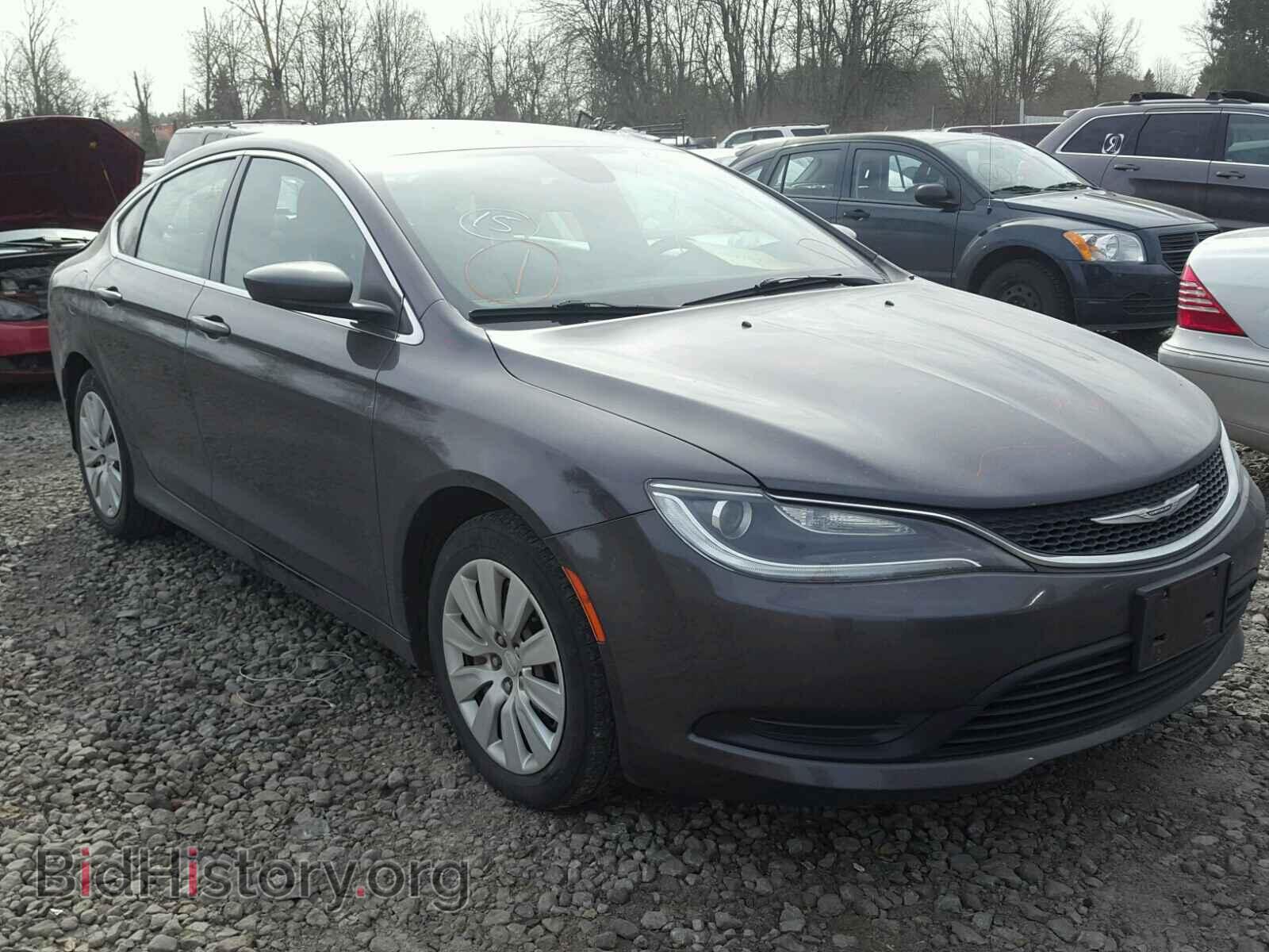 Photo 1C3CCCFB8FN742970 - CHRYSLER 200 2015
