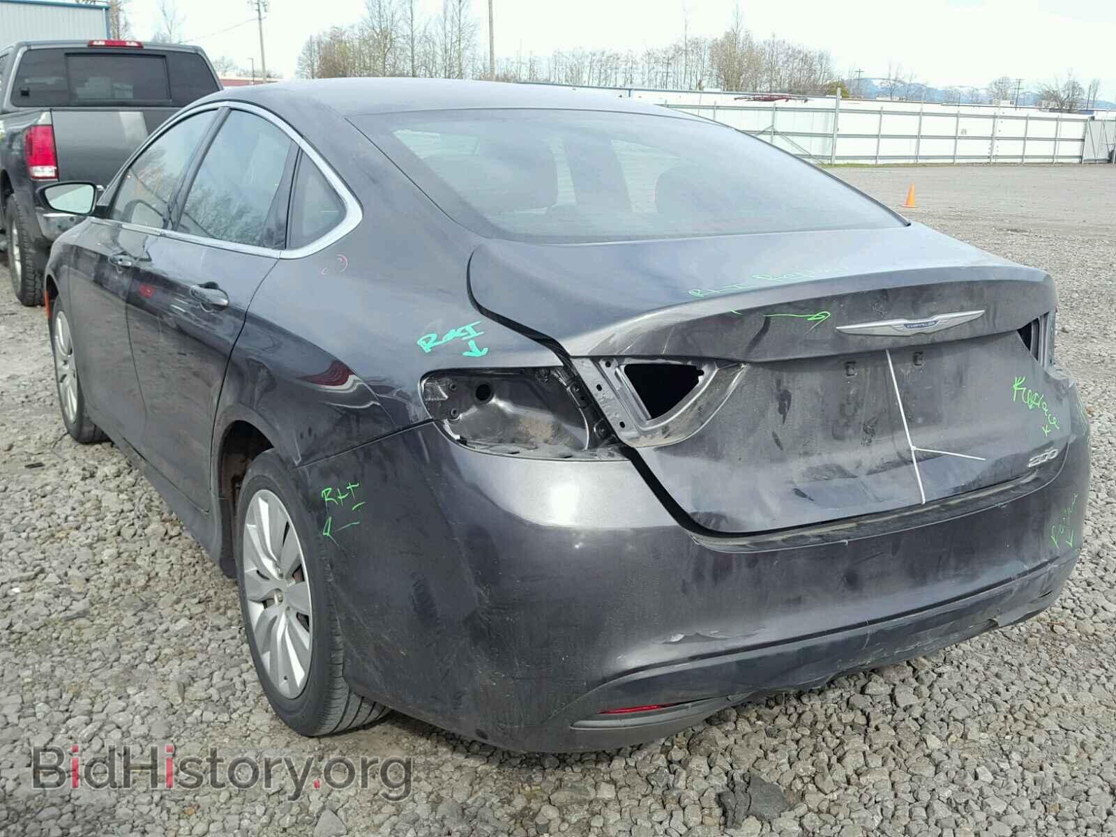 2015 CHRYSLER 200 - VIN: 1C3CCCFB8FN742970 - Photo 3