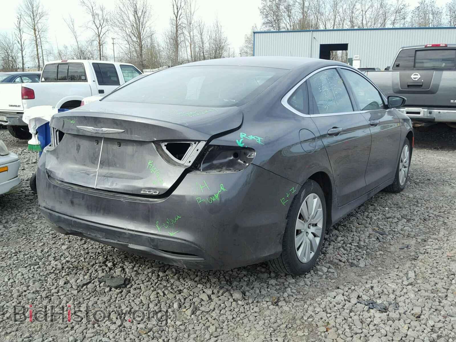 2015 CHRYSLER 200 - VIN: 1C3CCCFB8FN742970 - Photo 4