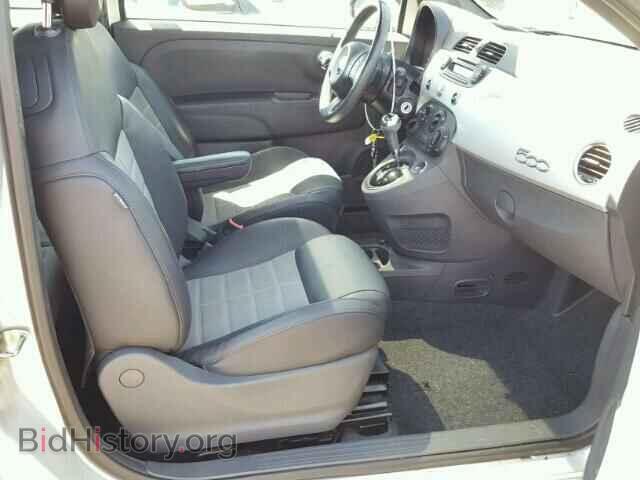 2012 FIAT 500 - VIN: 3C3CFFBR5CT116249 - Фото 5