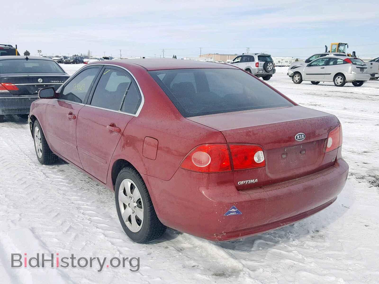 2007 KIA OPTIMA - VIN: KNAGE123775137511 - Фото 3