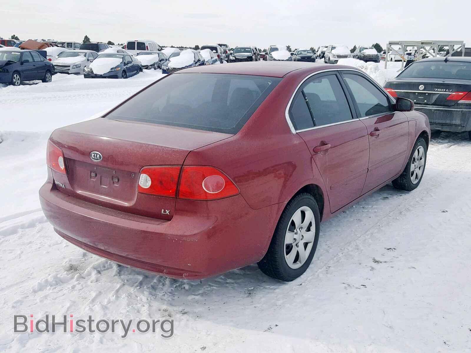 2007 KIA OPTIMA - VIN: KNAGE123775137511 - Фото 4