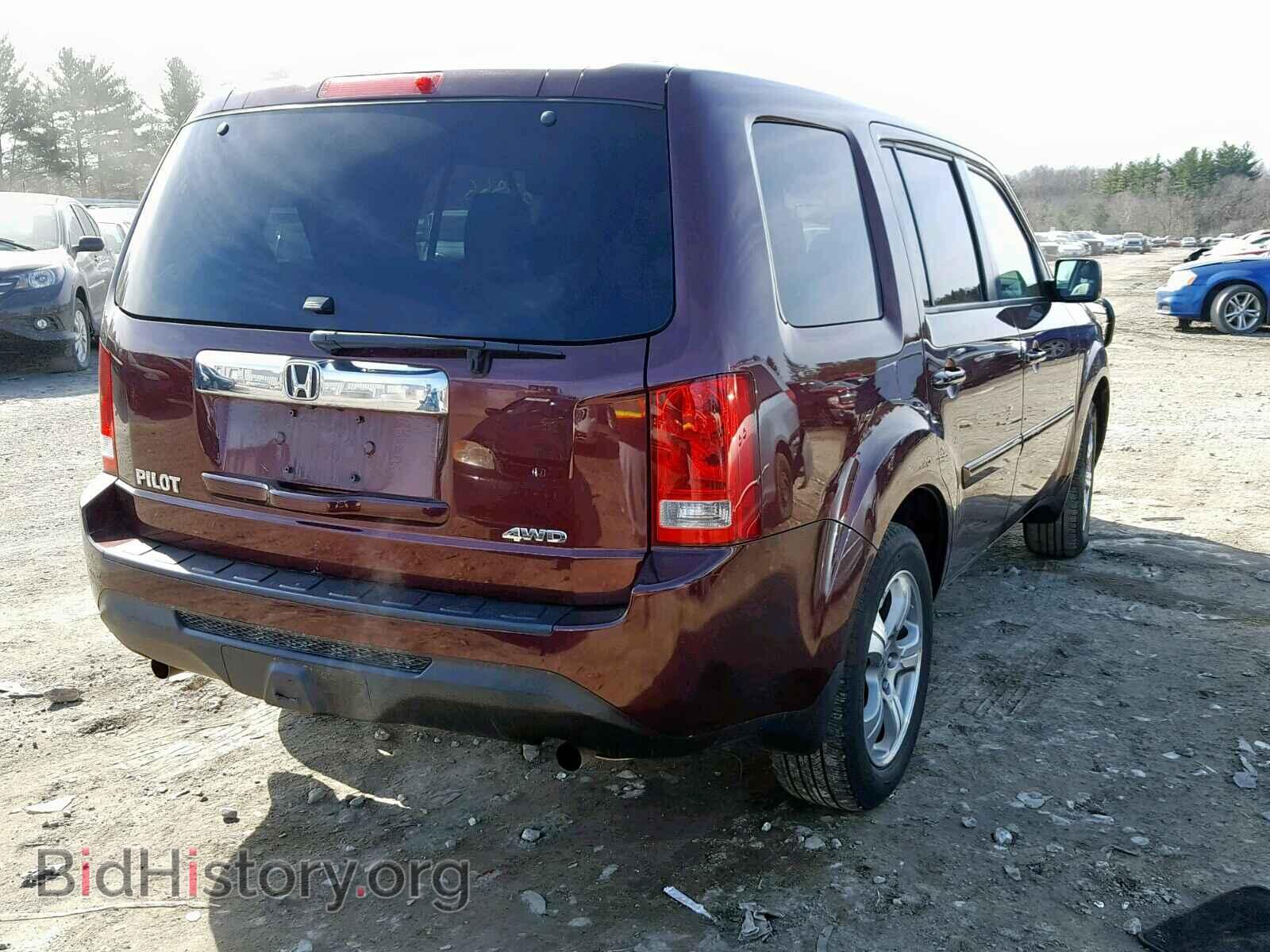 2013 HONDA PILOT EXL - VIN: 5FNYF4H65DB056492 - Фото 4