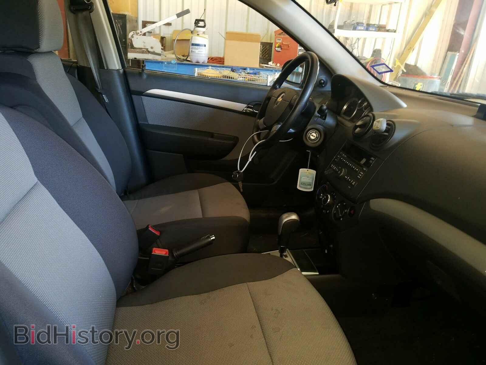 2009 CHEVROLET AVEO - VIN: KL1TD66E59B299372 - Фото 5