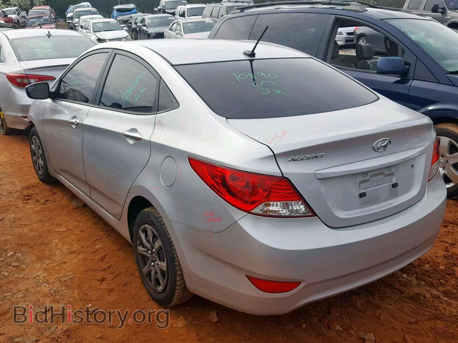 2014 HYUNDAI ACCENT - VIN: KMHCT4AE2EU637554 - Фото 3