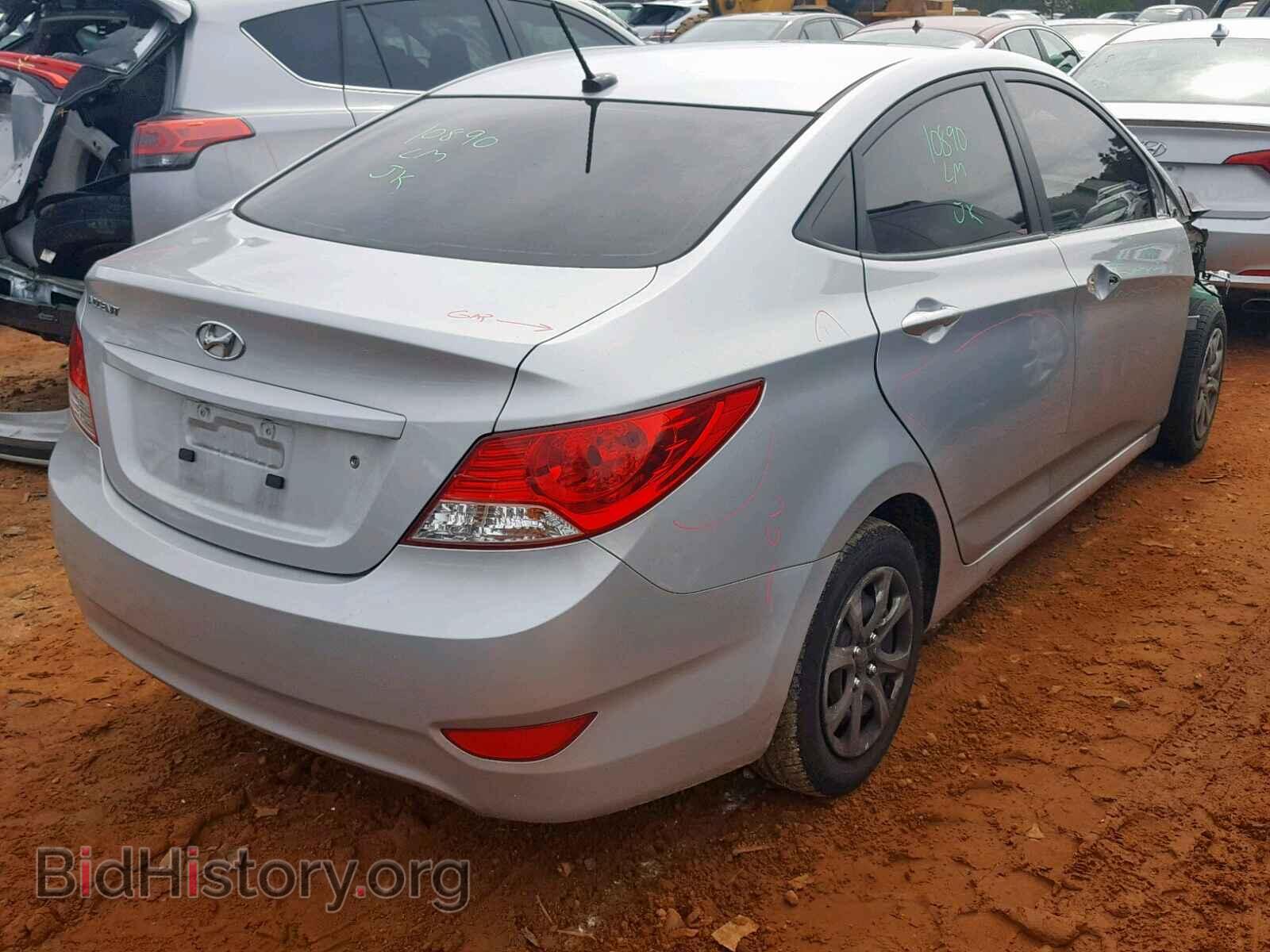 2014 HYUNDAI ACCENT - VIN: KMHCT4AE2EU637554 - Фото 4