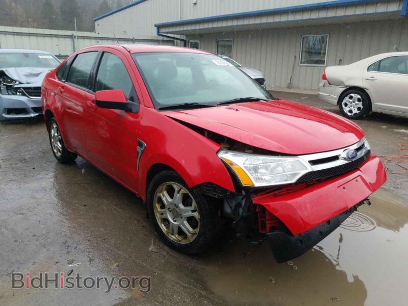 2008 Ford FOCUS SE (VIN 1FAHP35N78W202028) — photo 1 of 10, Copart, damage: front end