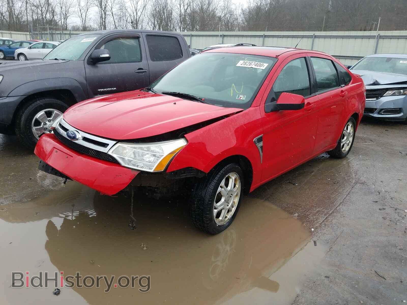 2008 FORD FOCUS SE - VIN: 1FAHP35N78W202028 - Фото 2
