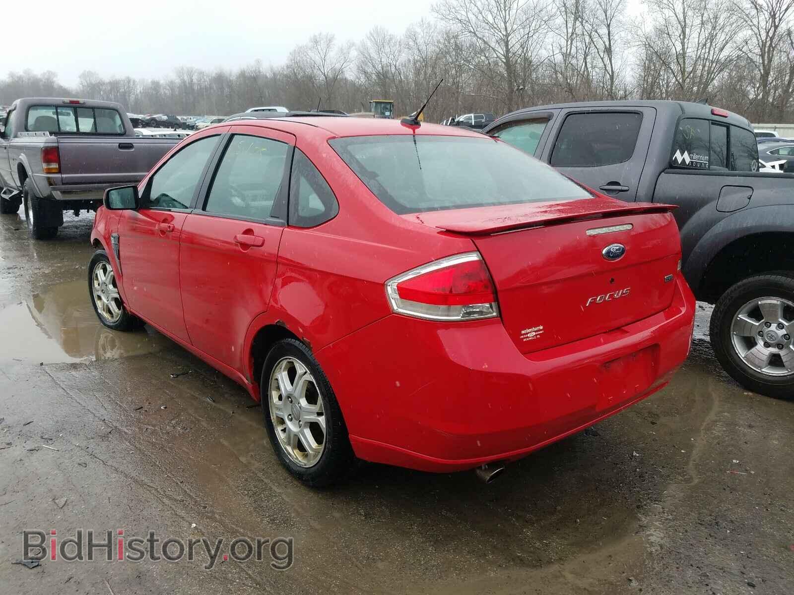 2008 FORD FOCUS SE - VIN: 1FAHP35N78W202028 - Фото 3