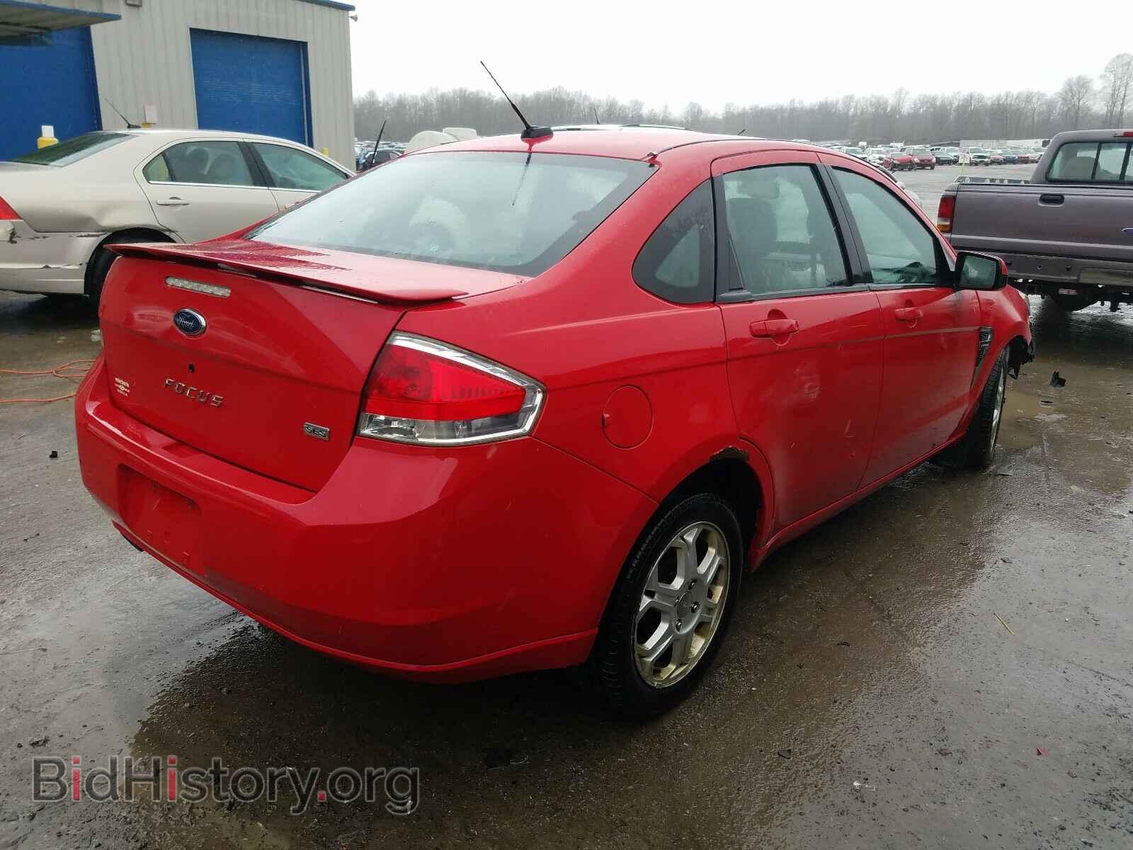 2008 FORD FOCUS SE - VIN: 1FAHP35N78W202028 - Фото 4