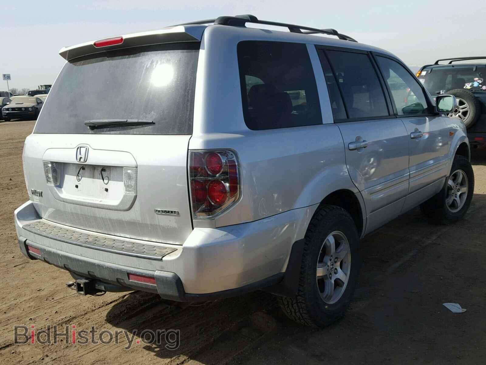 2006 HONDA PILOT - VIN: 2HKYF18646H511738 - Фото 4