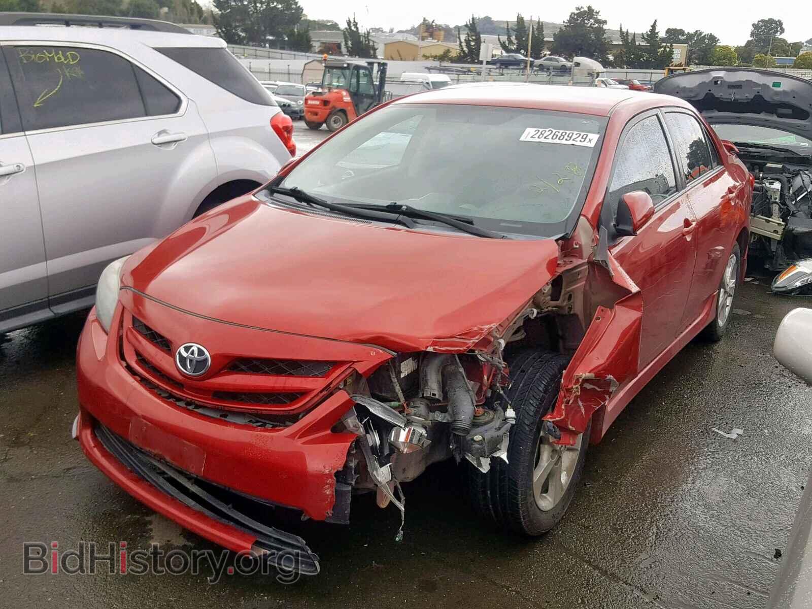 2013 TOYOTA COROLLA BA - VIN: 5YFBU4EE0DP138092 - Фото 2