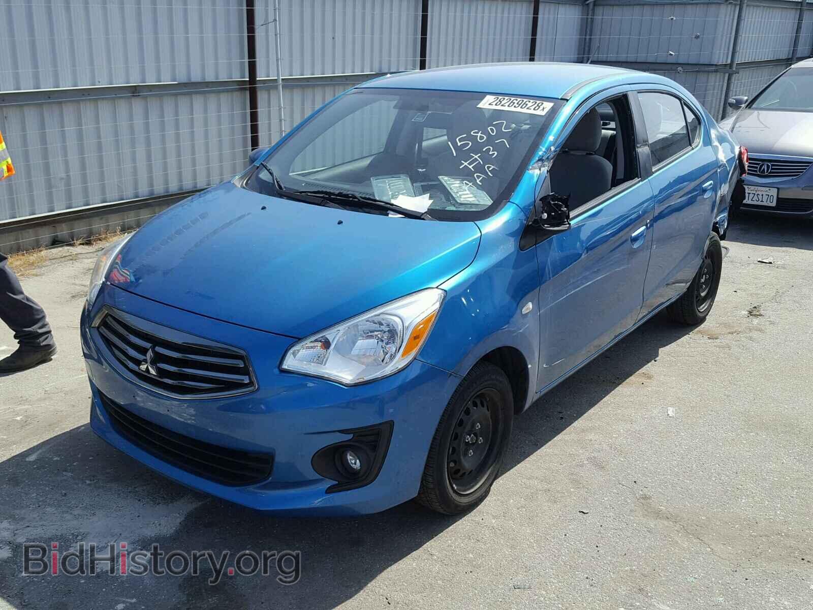 2017 MITSUBISHI MIRAGE - VIN: ML32F3FJ9HHF05966 - Фото 2