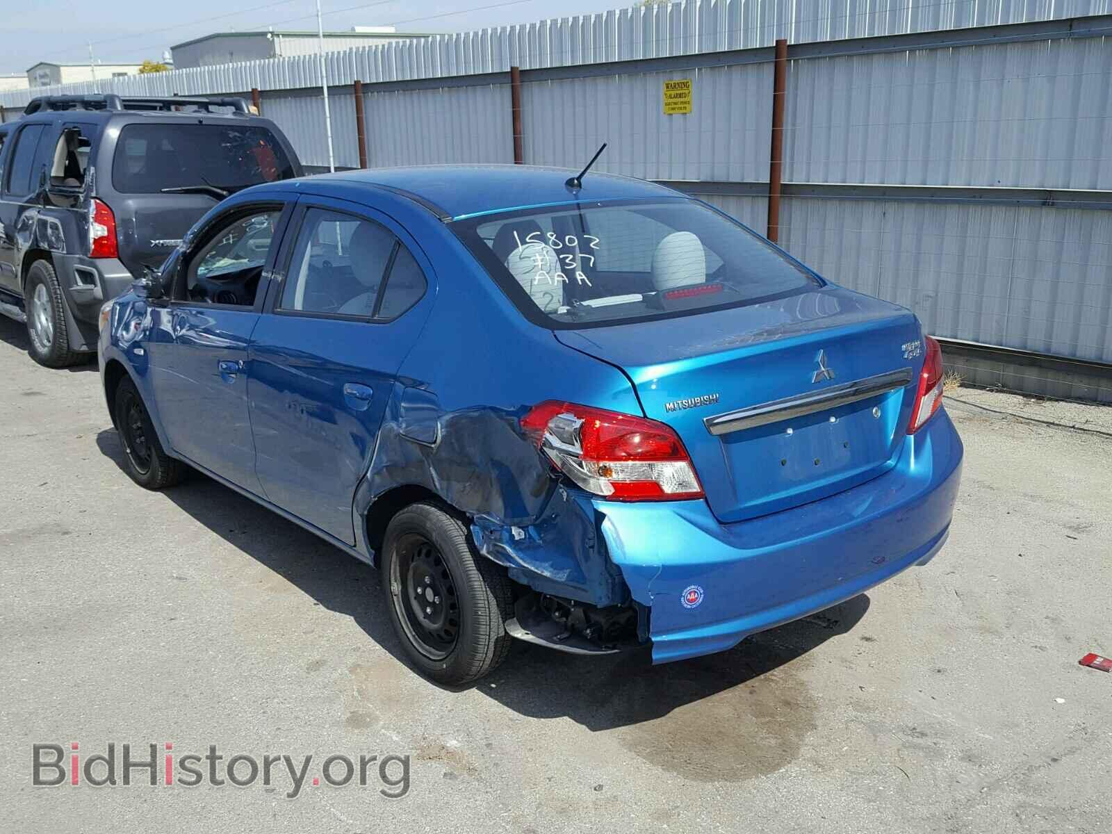 2017 MITSUBISHI MIRAGE - VIN: ML32F3FJ9HHF05966 - Фото 3