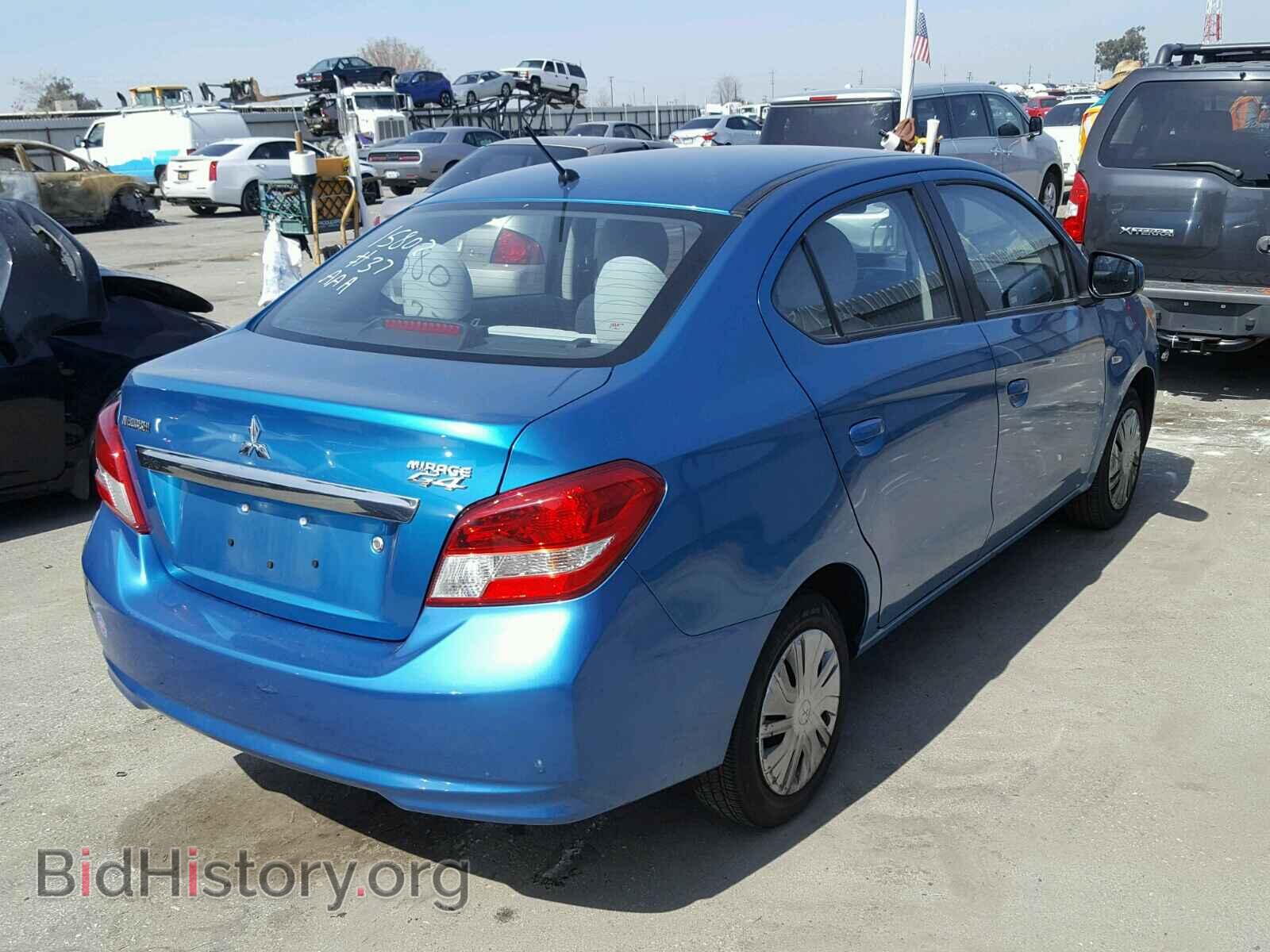 2017 MITSUBISHI MIRAGE - VIN: ML32F3FJ9HHF05966 - Фото 4