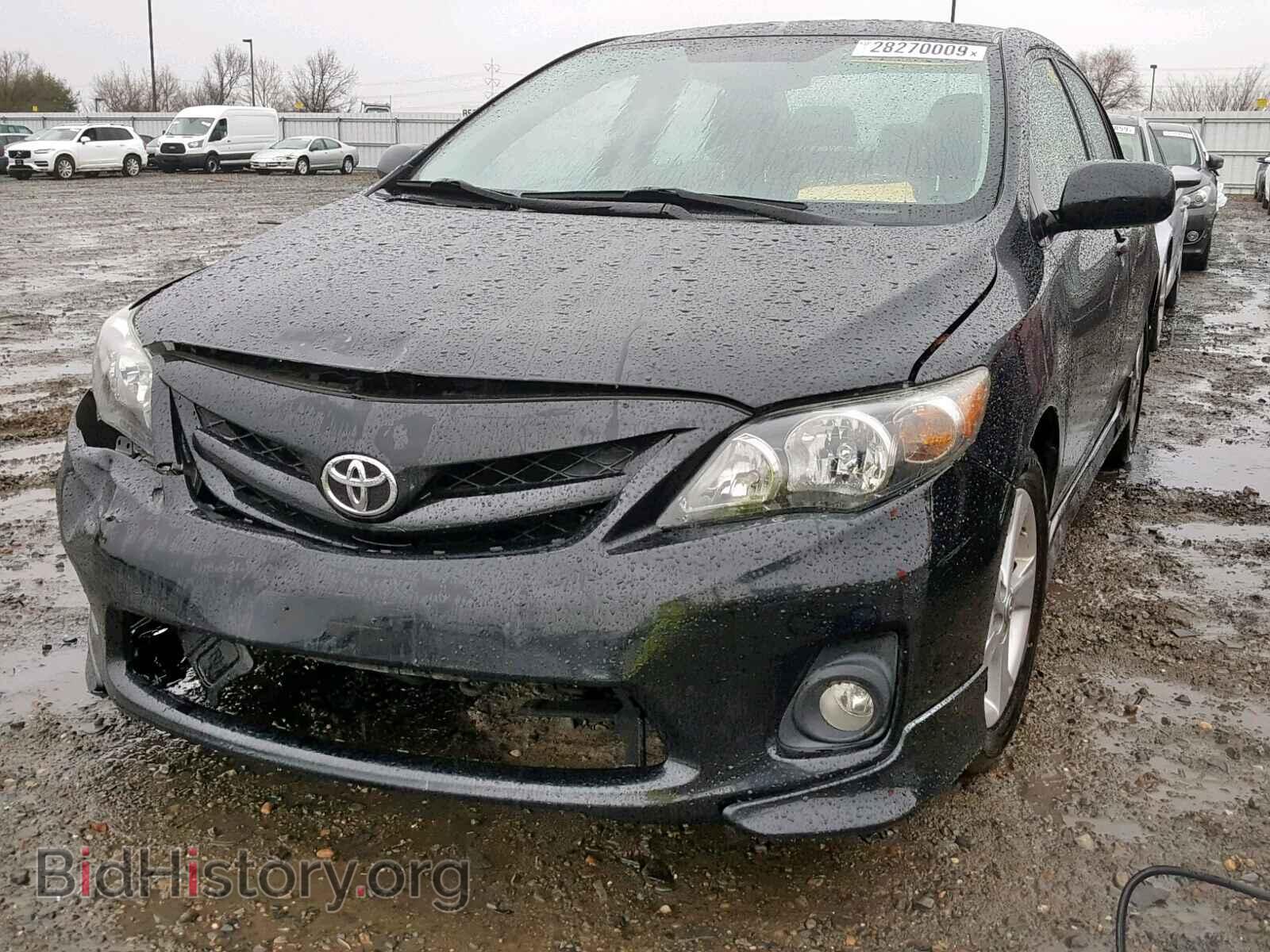 2013 TOYOTA COROLLA BA - VIN: 2T1BU4EE9DC007551 - Фото 2