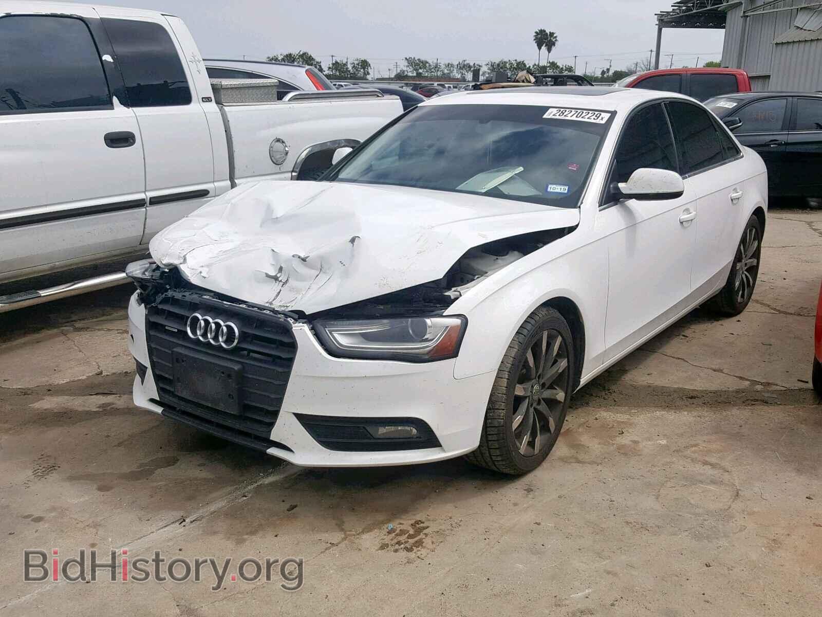 2013 AUDI A4 - VIN: WAUFFAFL5DN005054 - Фото 2