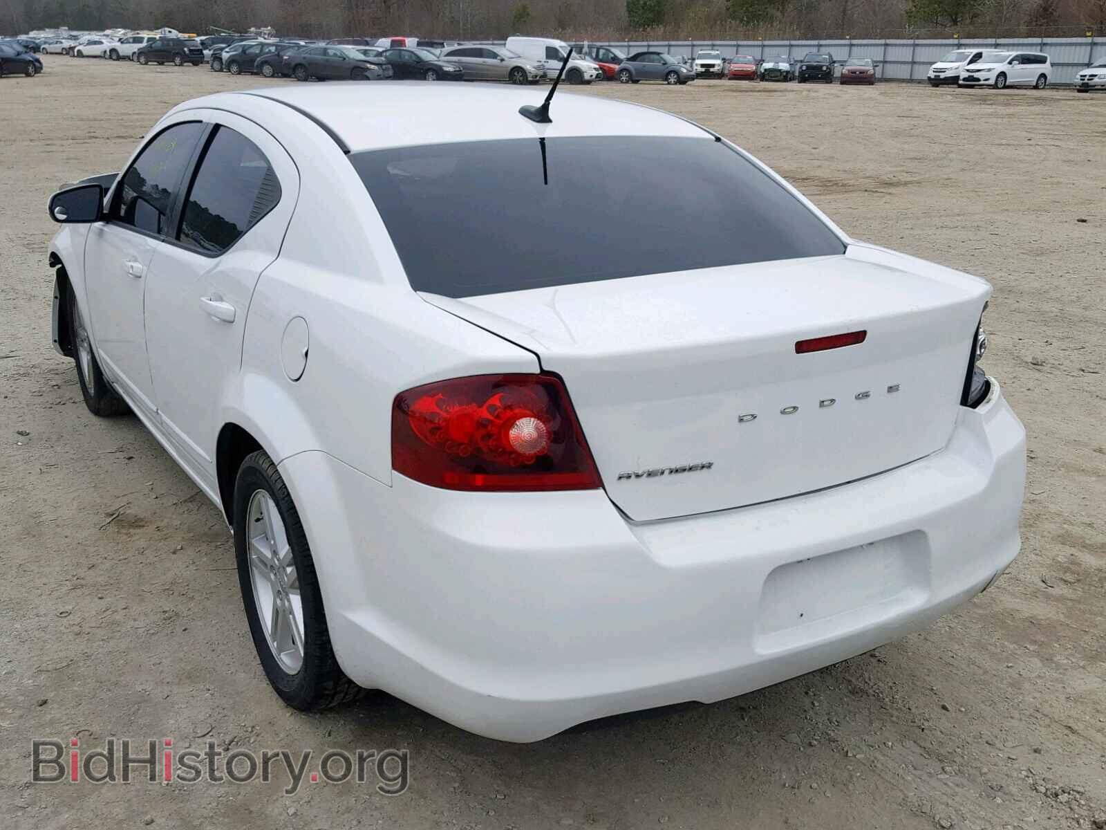 2012 DODGE AVENGER - VIN: 1C3CDZCB7CN179216 - Фото 3