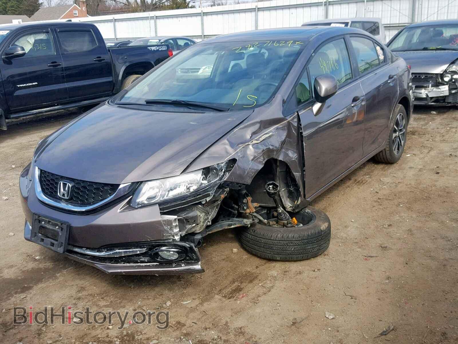 2013 HONDA CIVIC - VIN: 19XFB2F96DE288643 - Фото 2