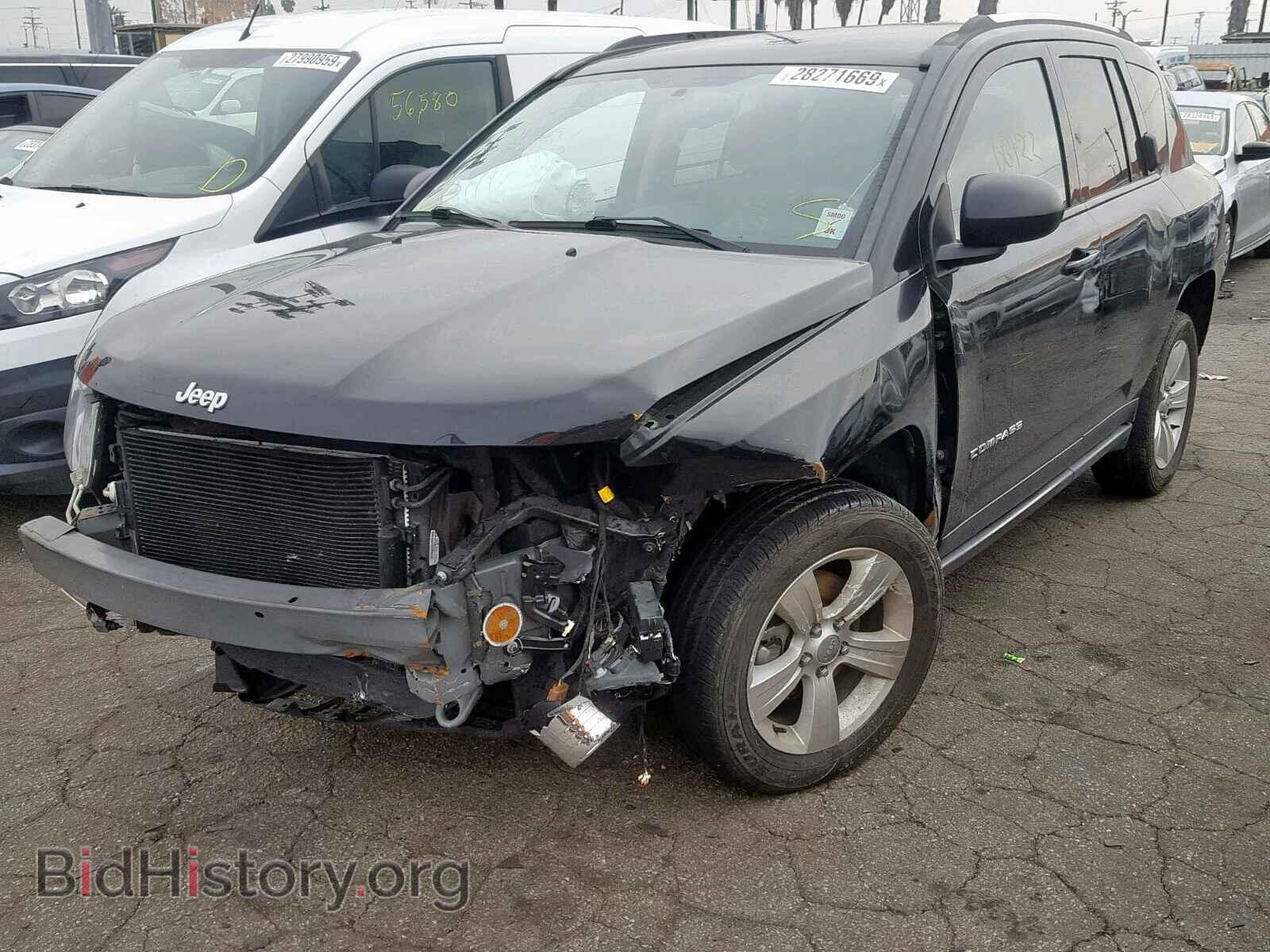 2014 JEEP COMPASS SP - VIN: 1C4NJCBA4ED509616 - Фото 2
