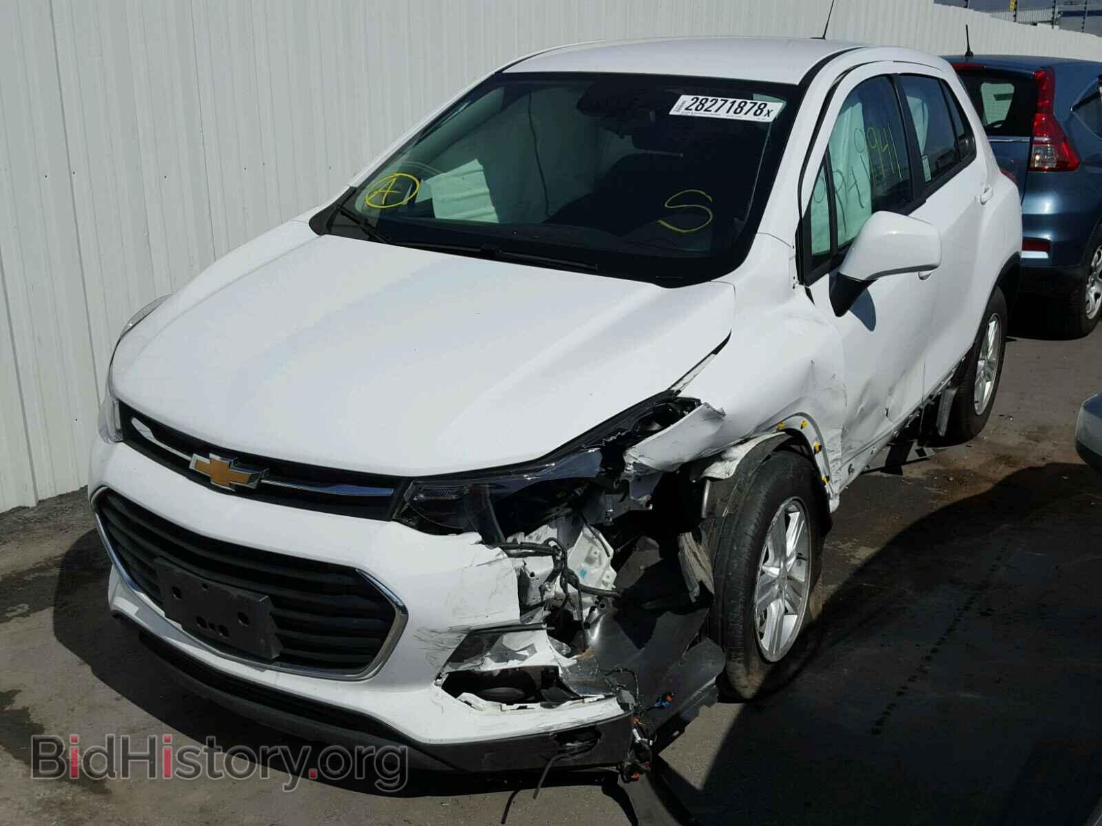 2017 CHEVROLET TRAX - VIN: KL7CJNSB4HB112383 - Фото 2