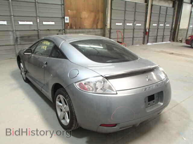 2007 MITSUBISHI ECLIPSE - VIN: 4A3AK24F87E065925 - Фото 3