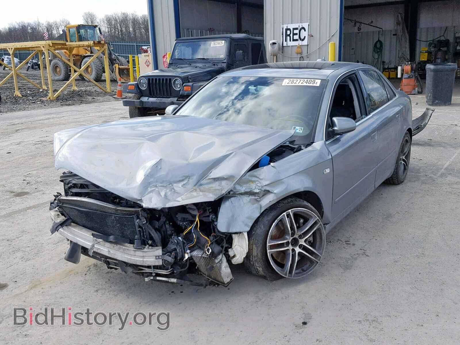 2005 AUDI A4 - VIN: WAUDF68E45A441437 - Фото 2