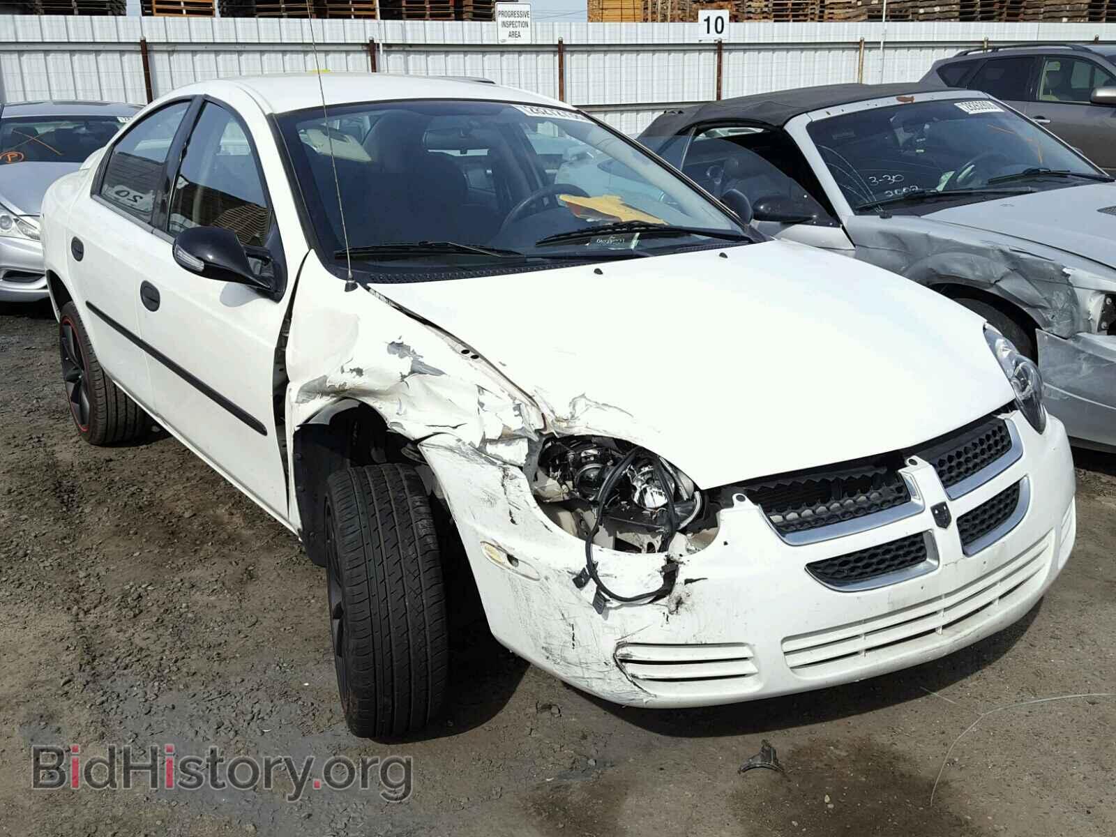 Photo 1B3ES26C85D101222 - DODGE NEON 2005