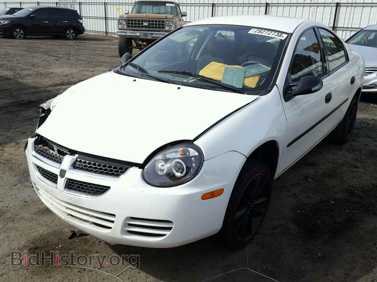 2005 DODGE NEON - VIN: 1B3ES26C85D101222 - Фото 2