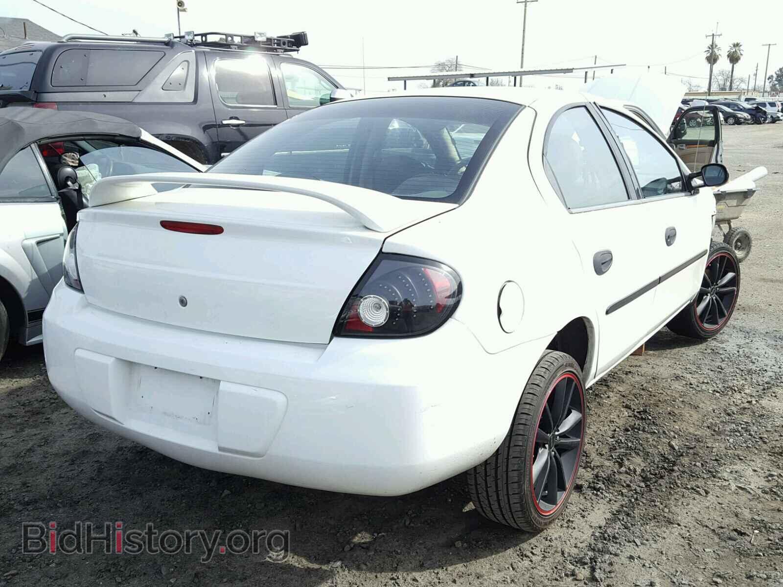 2005 DODGE NEON - VIN: 1B3ES26C85D101222 - Фото 4