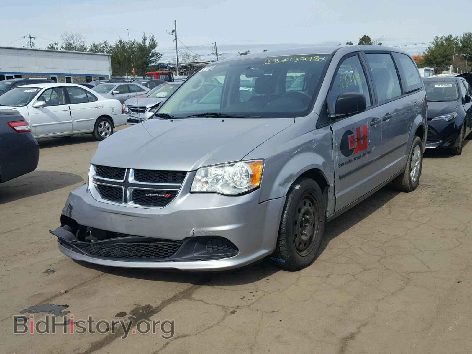 2015 DODGE CARAVAN - VIN: 2C4RDGBG0FR584266 - Фото 2