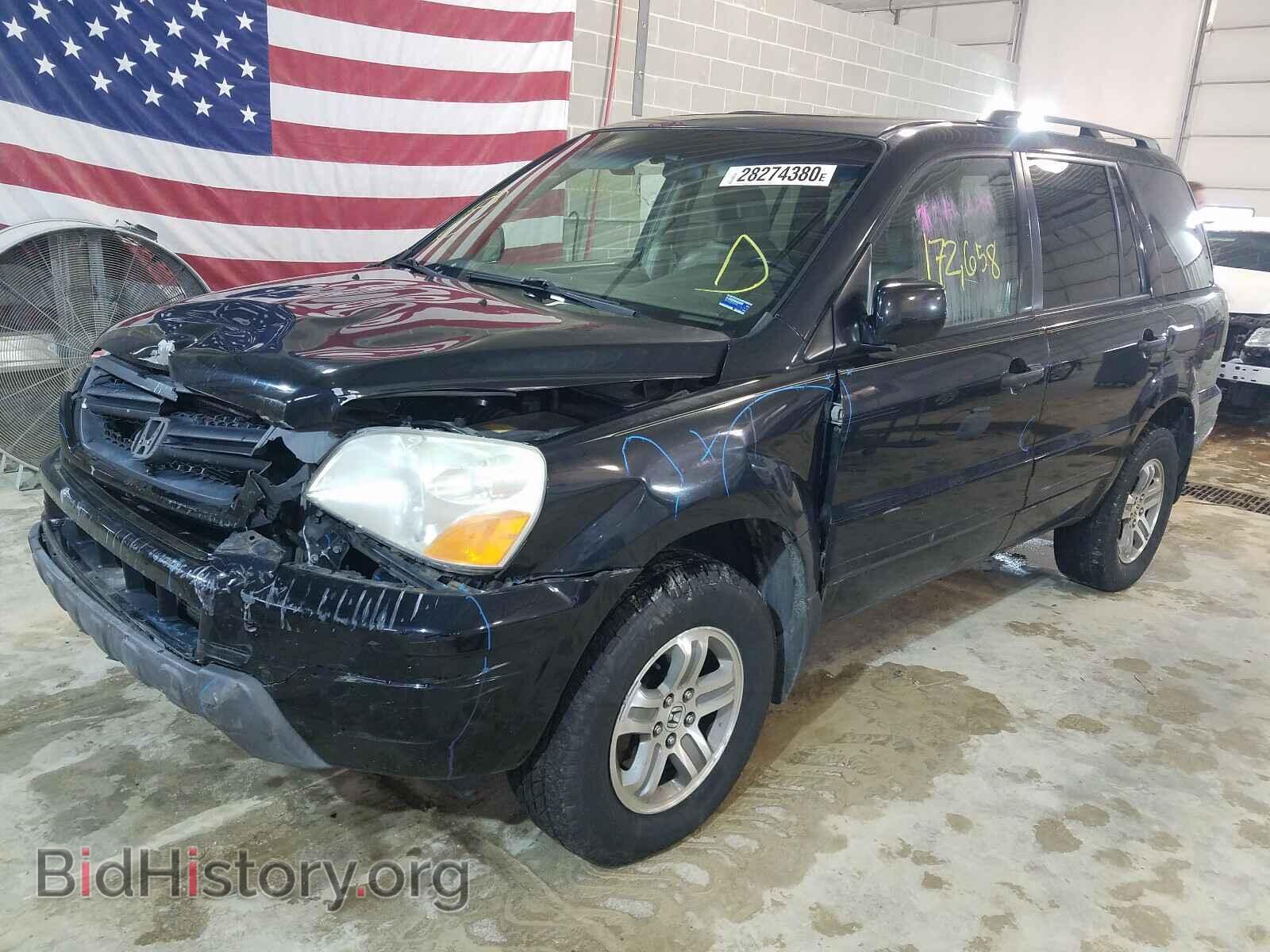 2005 HONDA PILOT - VIN: 2HKYF18595H520148 - Фото 2