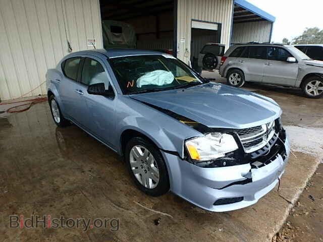 Фотография 1C3CDZAG4DN760379 - DODGE AVENGER 2013